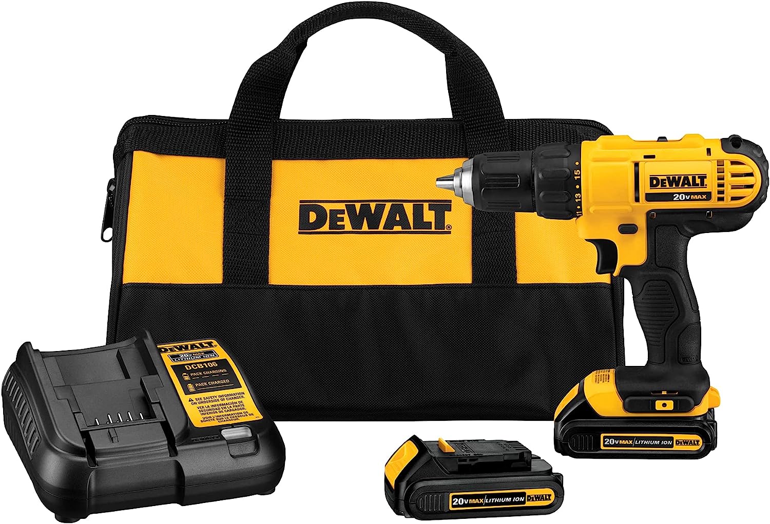 DCD771C2 DeWalt Onn Amazon DeWalt DCD771C2 20v cordless drill