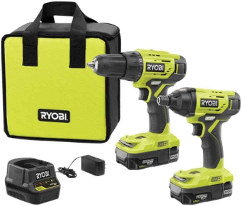 Ryobi P1817 18V ONE+ Combo Kit