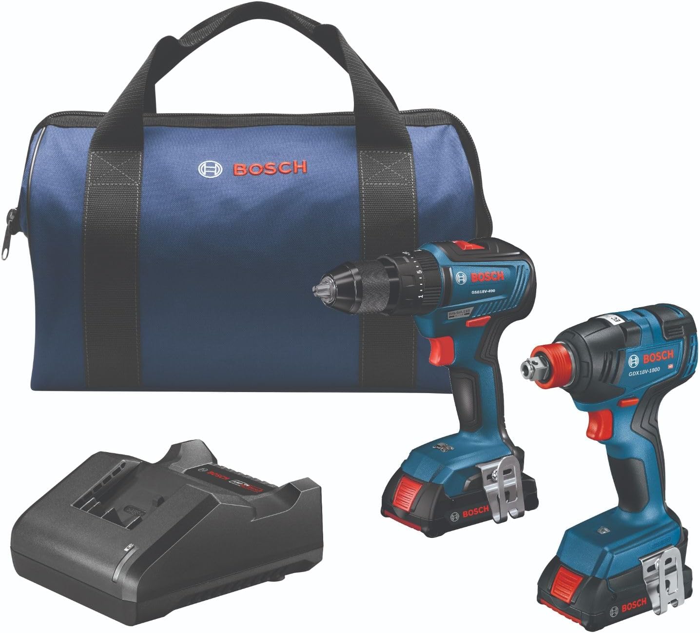 BOSCH GXL18V-240B22 18V BOSCH GXL18V-240B22 18V 2-Tool Combo Kit